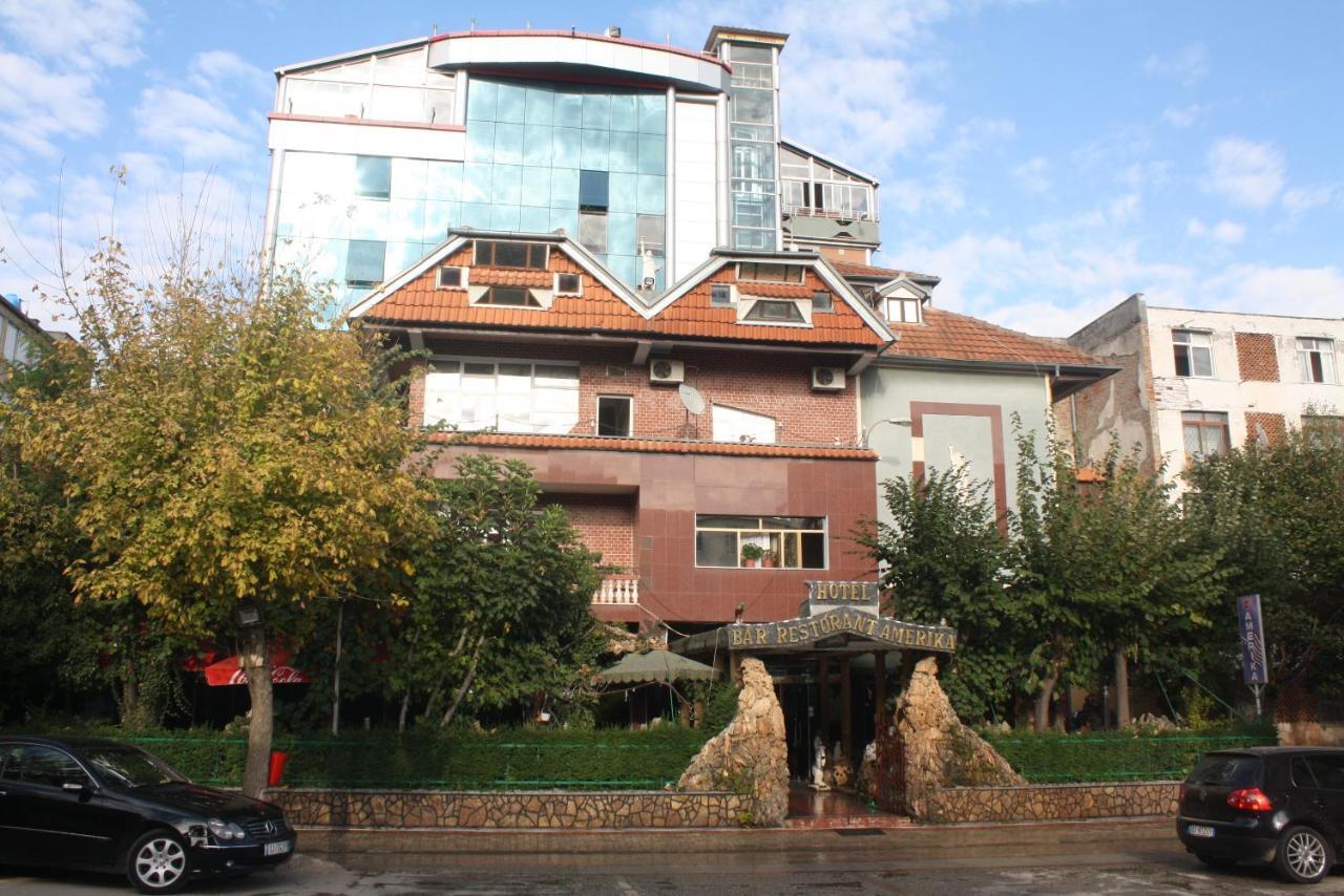 Hotel Bar Restaurant America Kukes Экстерьер фото