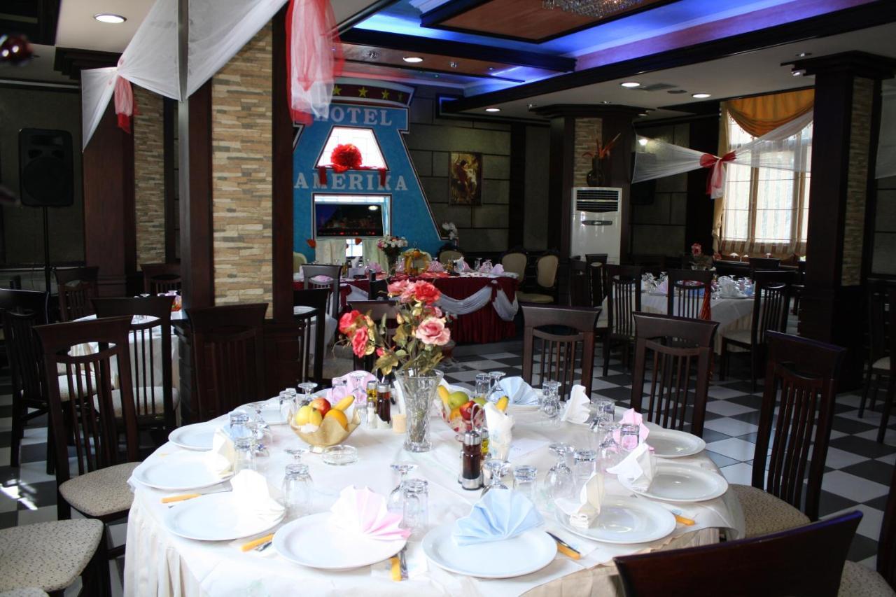Hotel Bar Restaurant America Kukes Экстерьер фото